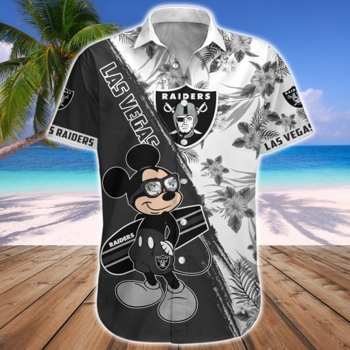 Las Vegas Raiders Button Shirt BG808