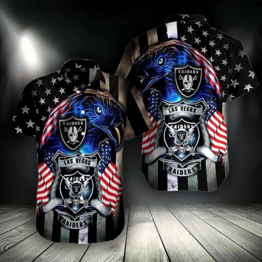 Las Vegas Raiders Button Shirt BG894