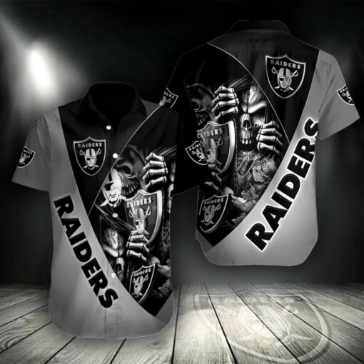 Las Vegas Raiders Button Shirt BG909