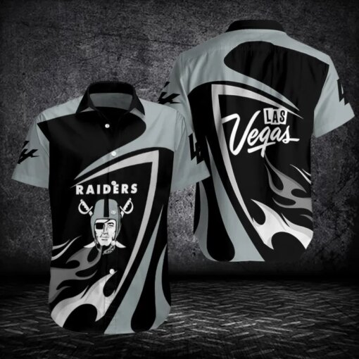 Las Vegas Raiders Button Shirts BG553