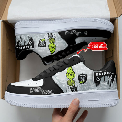 Las Vegas Raiders Personalized AF1 Shoes BG257