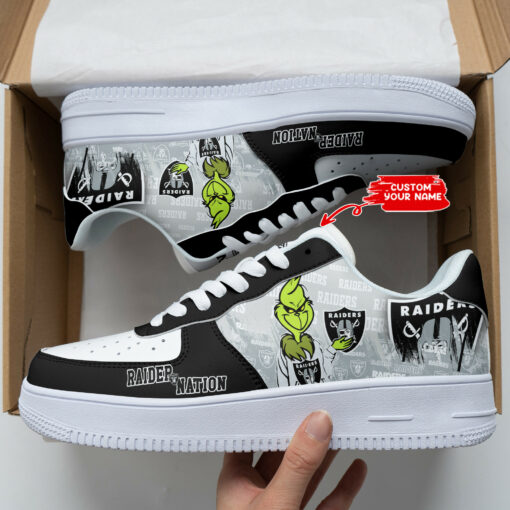 Las Vegas Raiders Personalized AF1 Shoes BG257