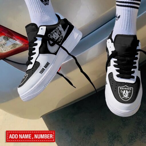 Las Vegas Raiders Personalized AF1 Shoes BG324