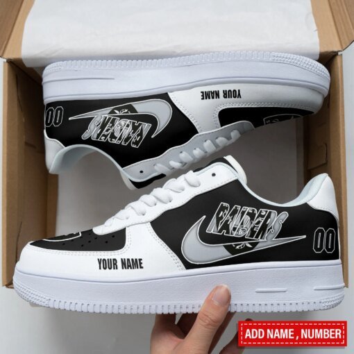 Las Vegas Raiders Personalized AF1 Shoes BG324