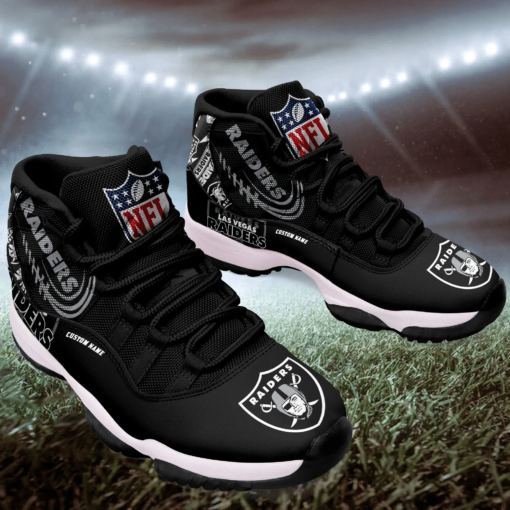 Las Vegas Raiders Personalized AJD11 Sneakers BG200