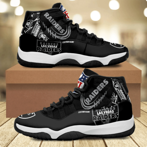 Las Vegas Raiders Personalized AJD11 Sneakers BG200