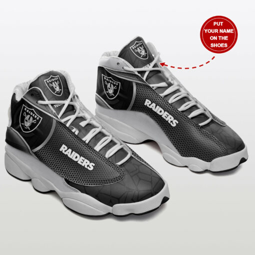 Las Vegas Raiders Personalized AJD13 Sneakers BG45