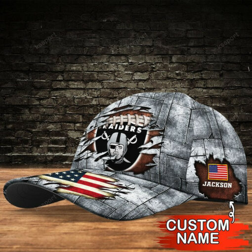 Las Vegas Raiders Personalized Classic Cap BG240