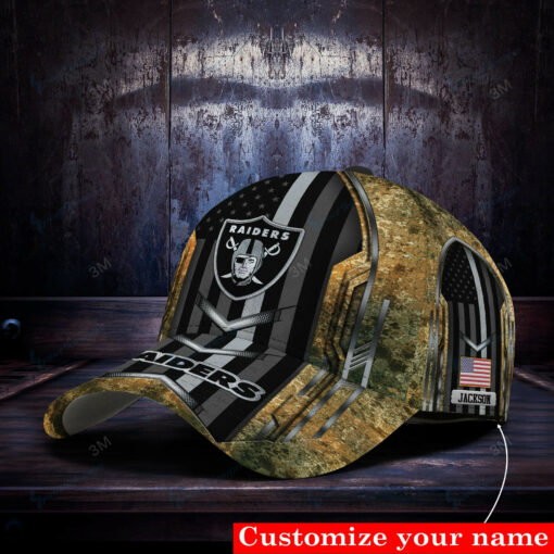 Las Vegas Raiders Personalized Classic Cap BG537