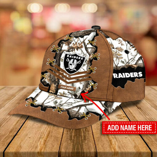 Las Vegas Raiders Personalized Classic Cap BG973