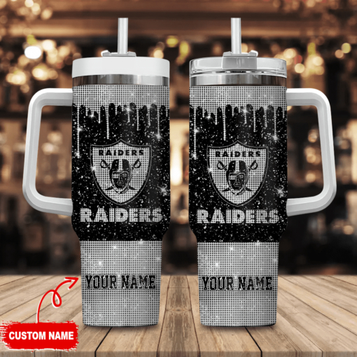 Las Vegas Raiders Personalized Limited Edition Sport Fan Gift 40oz Tumbler AZC40OZT063