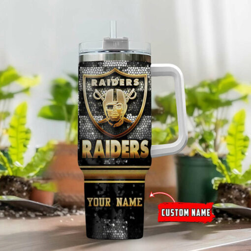 Las Vegas Raiders Personalized Limited Edition Sport Fan Gift 40oz Tumbler AZC40OZT095