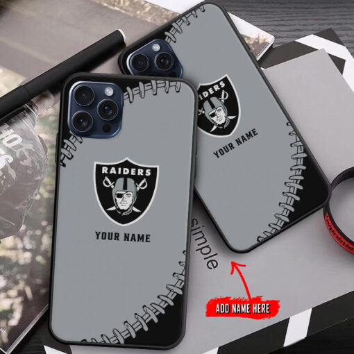 Las Vegas Raiders Personalized Phone Case BGPC408