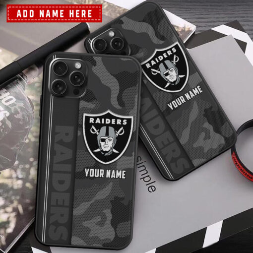 Las Vegas Raiders Personalized Phone Case BGPC429