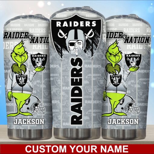 Las Vegas Raiders Personalized Tumbler BG112