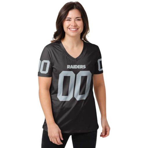 Las Vegas Raiders Personalized V-neck Women T-shirt BG747