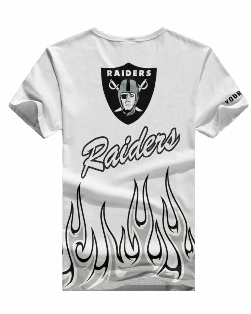 Las Vegas Raiders Personalized V-neck Women T-shirt BG798