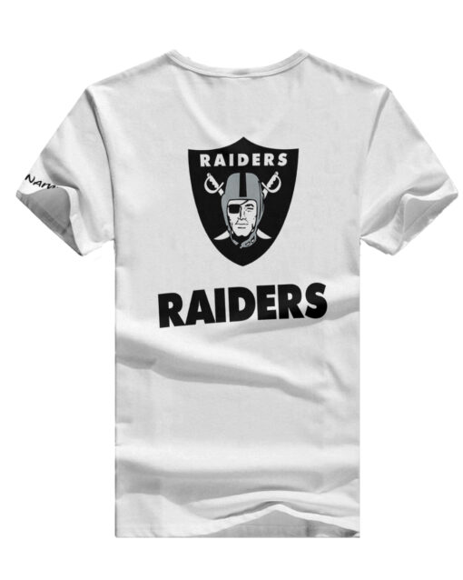 Las Vegas Raiders Personalized V-neck Women T-shirt BG978