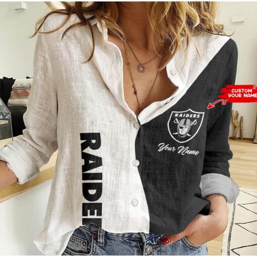 Las Vegas Raiders Personalized Woman Shirt BG198