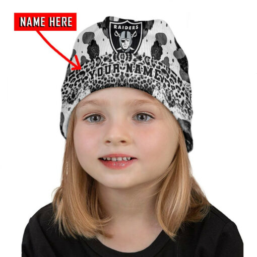 Las Vegas Raiders Personalized Wool Beanie 153