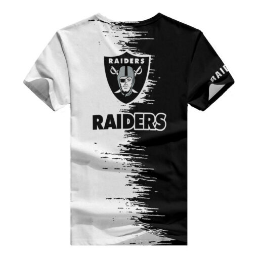 Las Vegas Raiders Summer V-neck Women T-shirt BG09