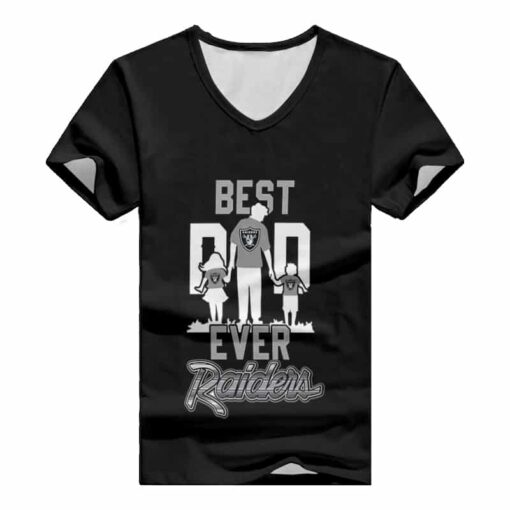 Las Vegas Raiders V-neck Women T-shirt BG621