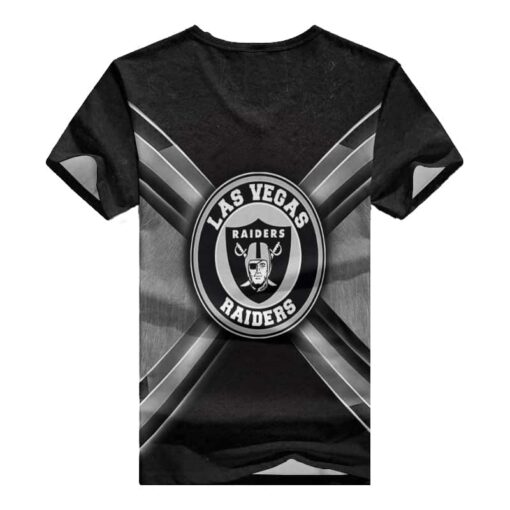 Las Vegas Raiders V-neck Women T-shirt BG805