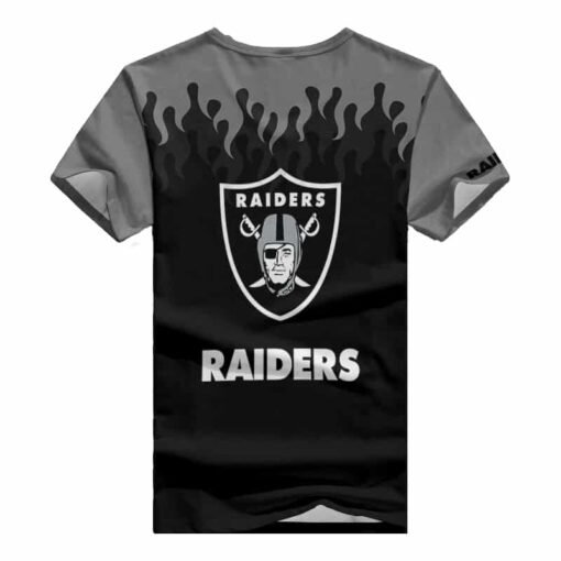 Las Vegas Raiders V-neck Women T-shirt BG810