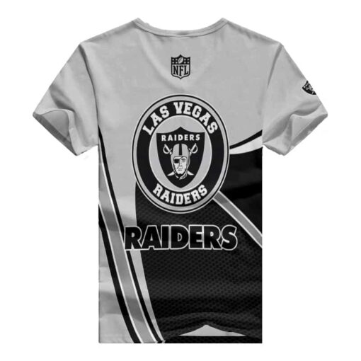 Las Vegas Raiders V-neck Women T-shirt BG866