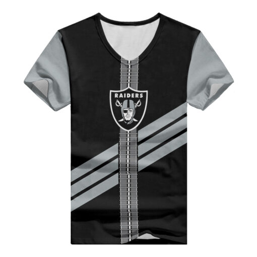 Las Vegas Raiders V-neck Women T-shirt BG945