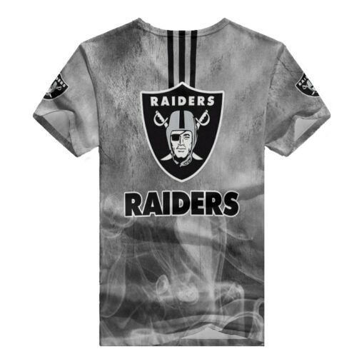 Las Vegas Raiders V-neck Women T-shirt BG955