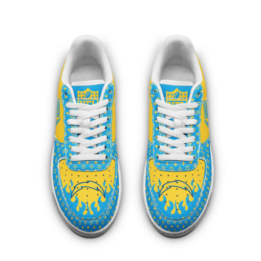 Los Angeles Chargers AF1 Shoes BG70