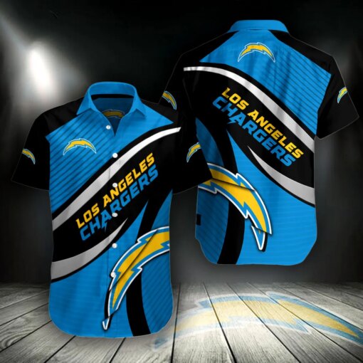 Los Angeles Chargers Button Shirt BG627