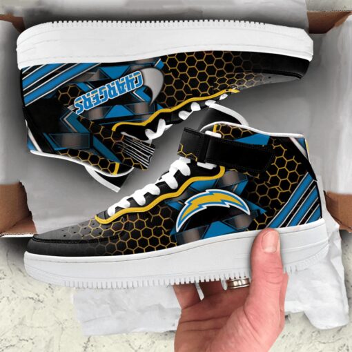 Los Angeles Chargers High AF1 Sneakers BG36