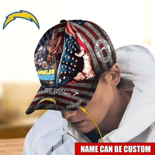 Los Angeles Chargers Personalized Classic Cap BB347