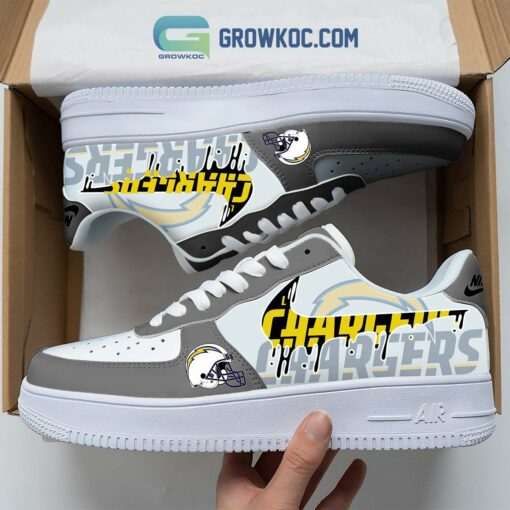 Los Angeles Chargers Personalized Colorful AF1-1 Shoes AF1CS027