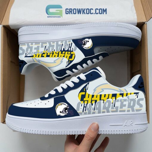 Los Angeles Chargers Personalized Colorful AF1-1 Shoes AF1CS027