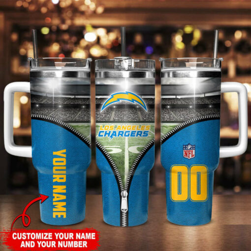 Los Angeles Chargers Personalized Limited Edition Sport Fan Gift 40oz Tumbler AZC40OZT128