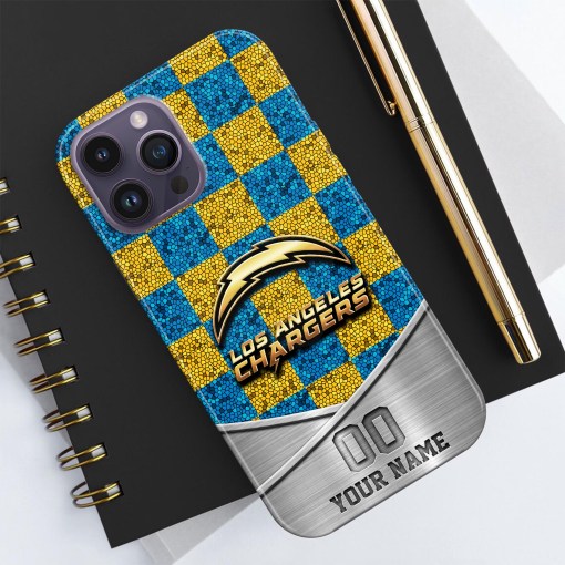 Los Angeles Chargers Personalized Phone Case BGPC107