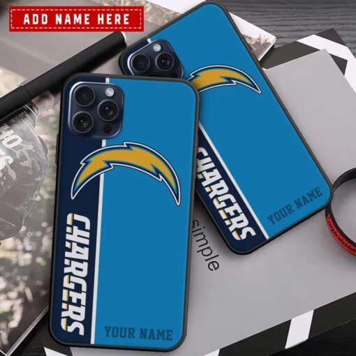 Los Angeles Chargers Personalized Phone Case BGPC250