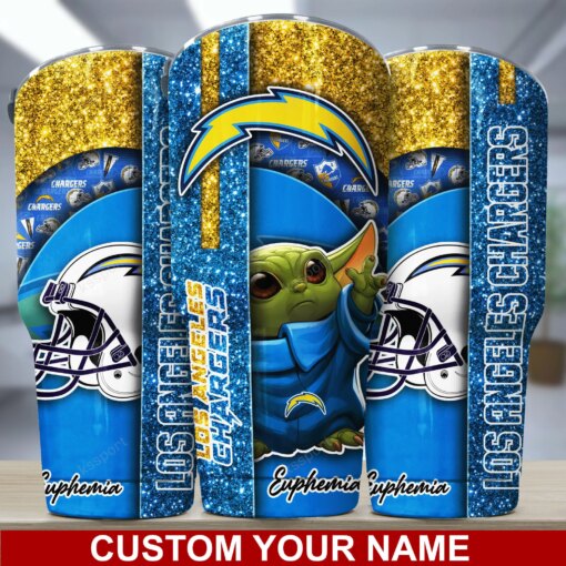 Los Angeles Chargers Personalized Tumbler BG167