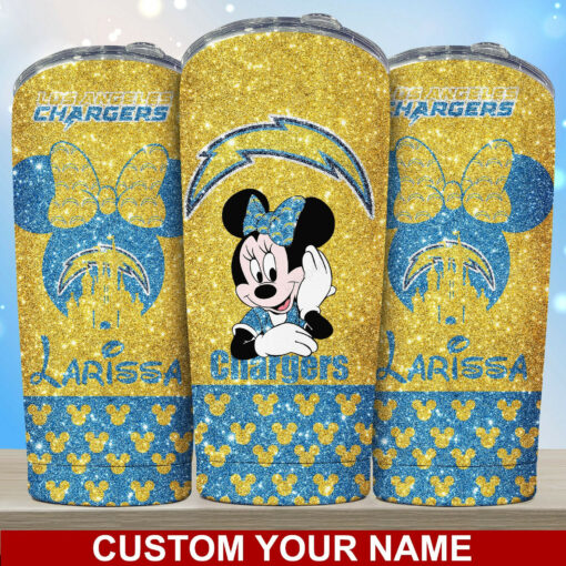 Los Angeles Chargers Personalized Tumbler BG391