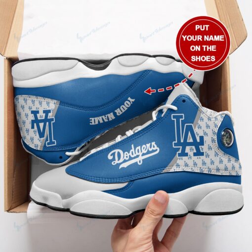 Los Angeles Dodgers Personalized AJD13 Sneakers 1049