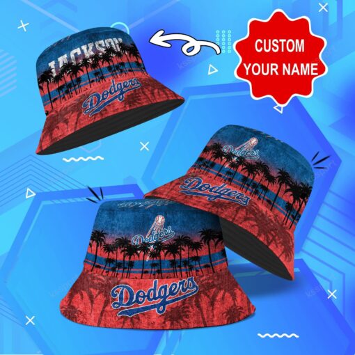 Los Angeles Dodgers Personalized Bucket Hat BG34