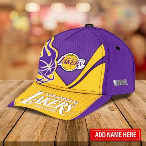 Los Angeles Lakers Personalized Classic Cap BB228