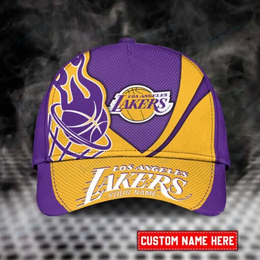 Los Angeles Lakers Personalized Classic Cap BB228