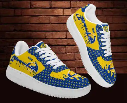 Los Angeles Rams AF1 Shoes BG69