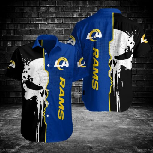 Los Angeles Rams Button Shirts BG96