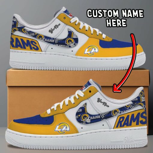 Los Angeles Rams Personalized AF1-1 Shoes AF1S020