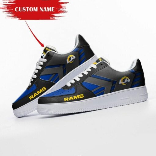 Los Angeles Rams Personalized AF1 Shoes 321